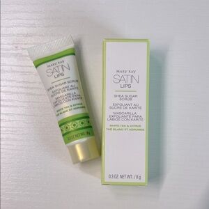 Mary Kay Satin Lips Shea Sugar Scrub - White Tea & Citrus